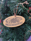 Milwaukee Panther Wood Ornament
