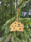 Wisconsin Cheese Wedge Ornament
