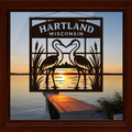 Hartland Wisconsin Crane Window Screen