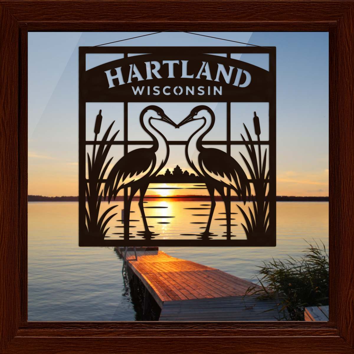 Hartland Wisconsin Crane Window Screen